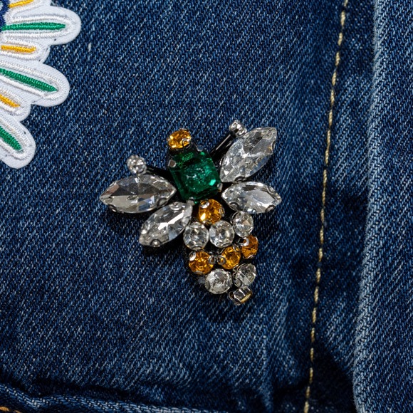 Vintage Levi's‎ Patched Denim Jacket S Authentic 70s-90s Patches Guns N Roses - Picture 16 of 16